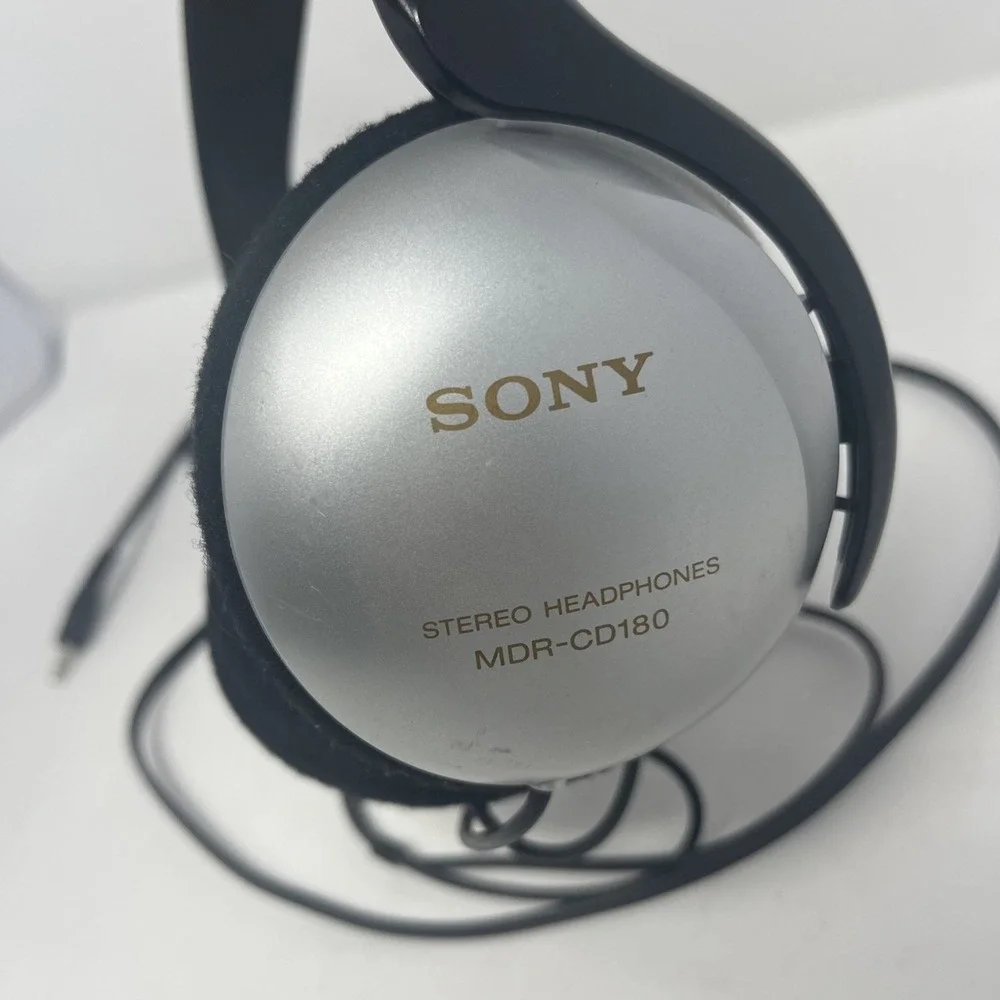 Sony MDR-CD180 CD Series Stereo Headphones Wired 3.5 mm Over-Ear Headband